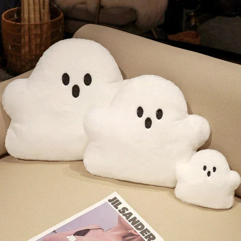 Maliben | Ghost White Cloud Plush Pillow
