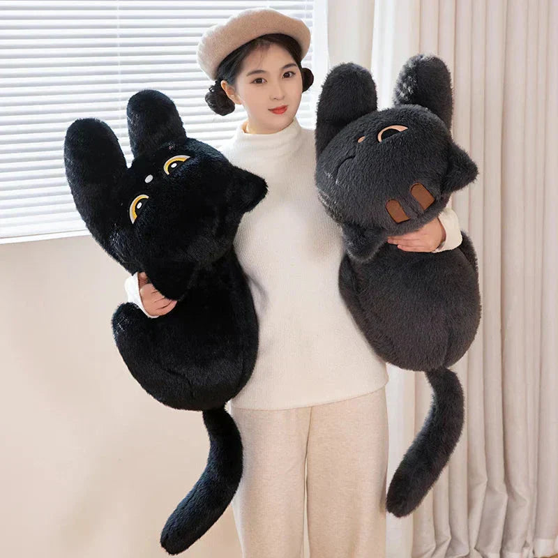 Maliben | Giant Black Grey Cat Plushies