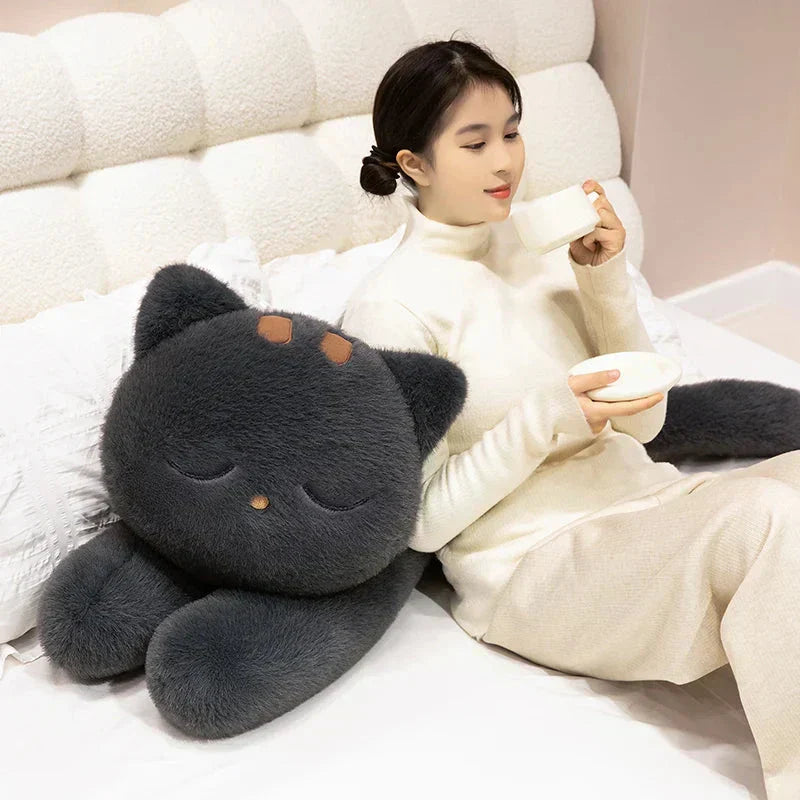 Maliben | Giant Black Grey Cat Plushies
