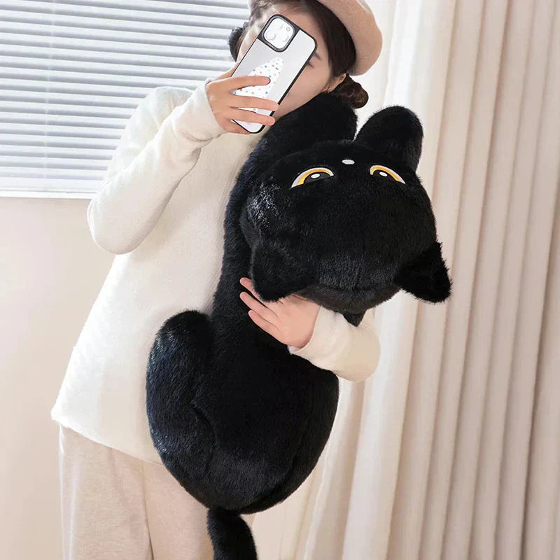 Maliben | Giant Black Grey Cat Plushies