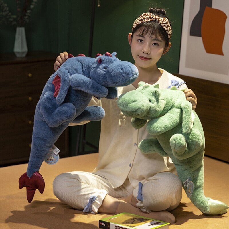 Maliben | Giant Fluffy Dragon Plushie Collection