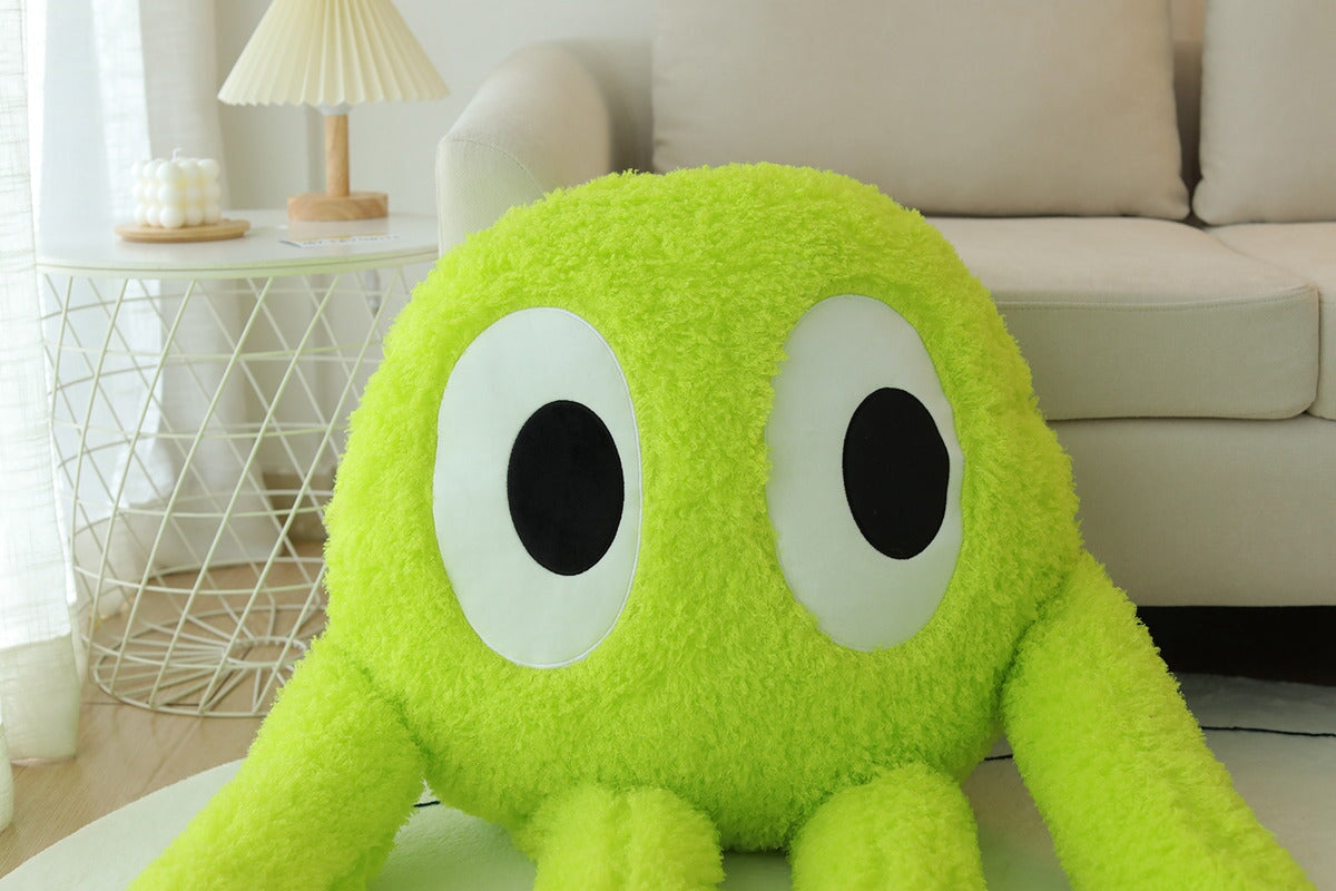 Maliben | Giant Fuzzy 4 Legged Octopus Plushie
