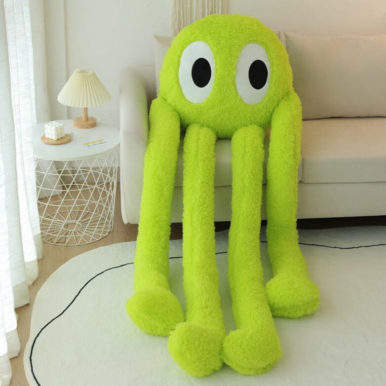 Maliben | Giant Fuzzy 4 Legged Octopus Plushie
