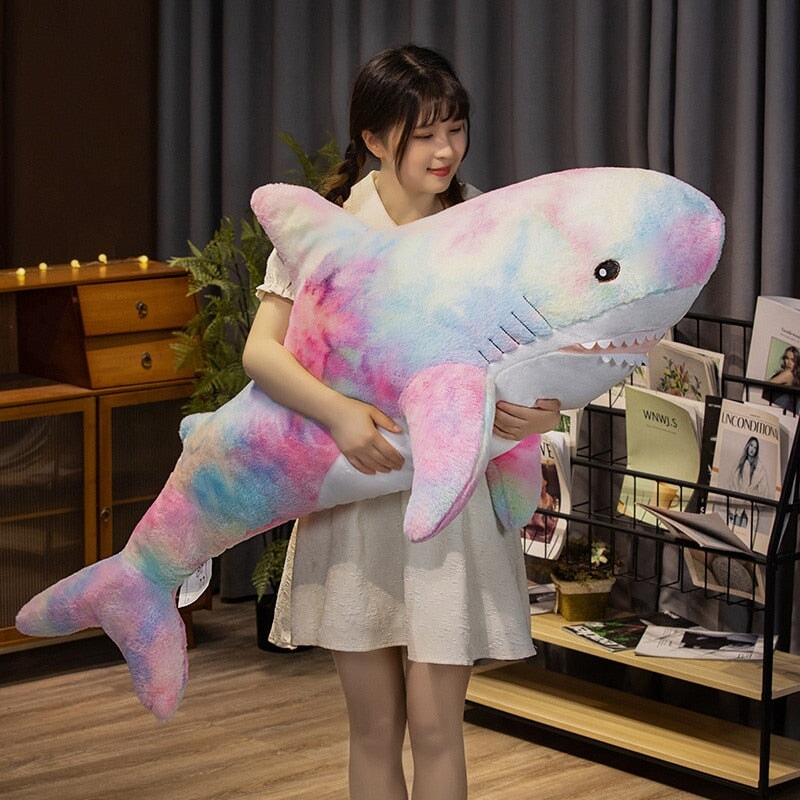Maliben | Giant Fuzzy Galaxy Shark Plushies