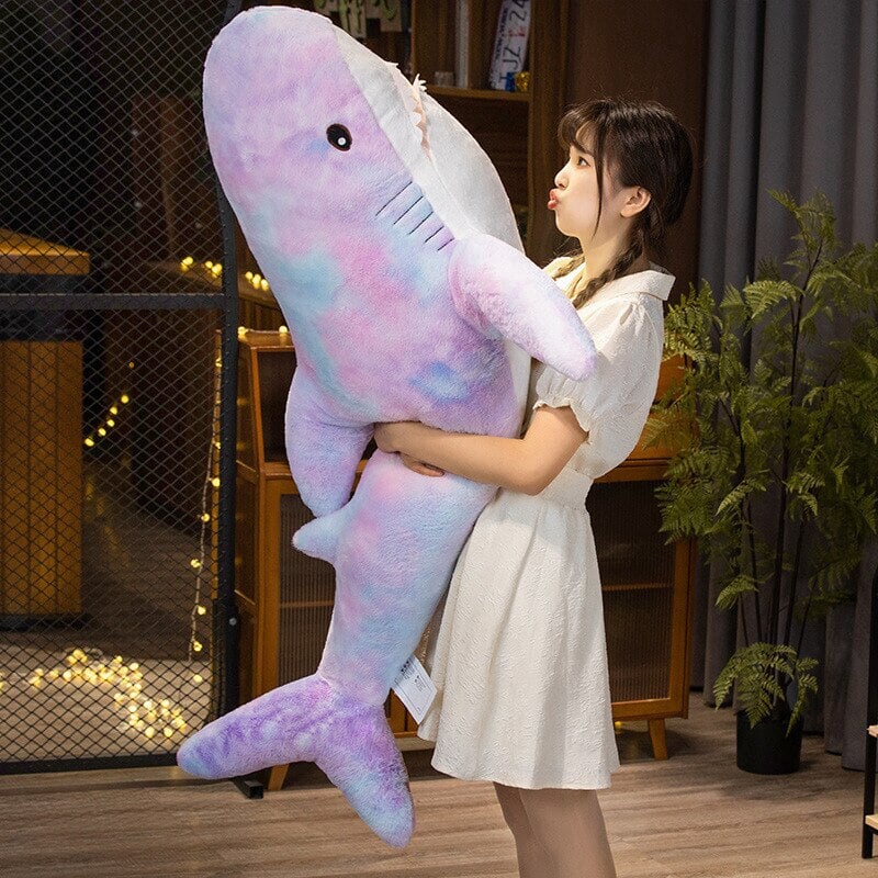 Maliben | Giant Fuzzy Galaxy Shark Plushies