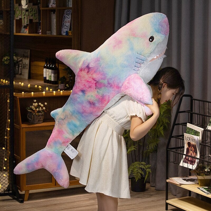Maliben | Giant Fuzzy Galaxy Shark Plushies