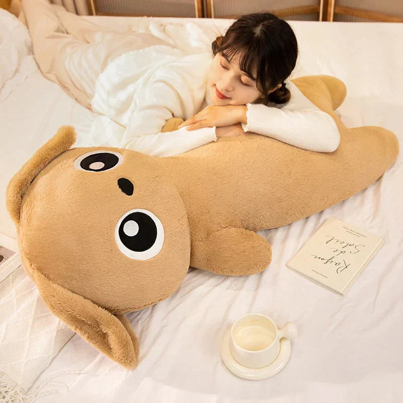 Maliben | Giant Kawaii Ginger Black Gray Doll-Shape Dog Plushies
