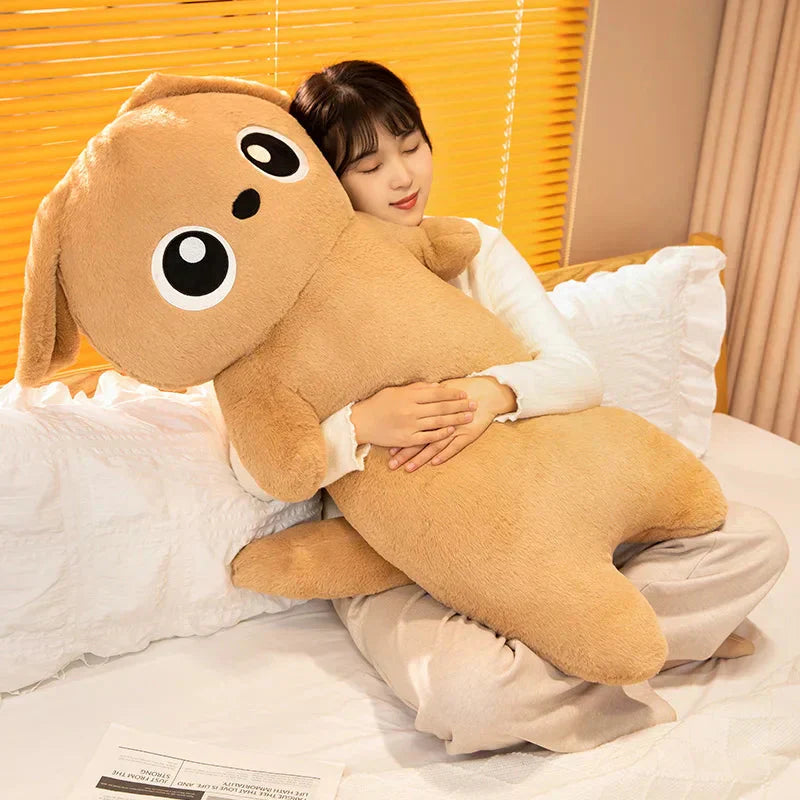 Maliben | Giant Kawaii Ginger Black Gray Doll-Shape Dog Plushies