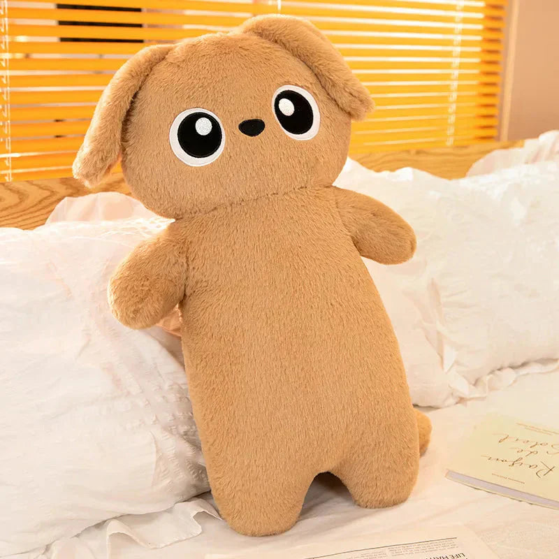 Maliben | Giant Kawaii Ginger Black Gray Doll-Shape Dog Plushies