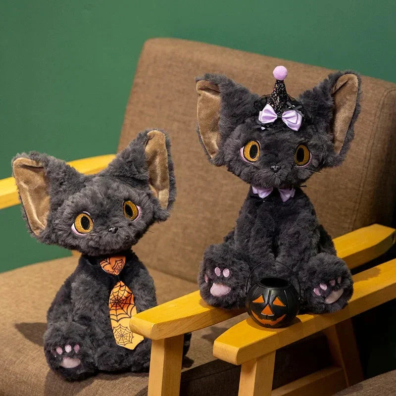 Maliben | Halloween Black Witch Cat Plushies
