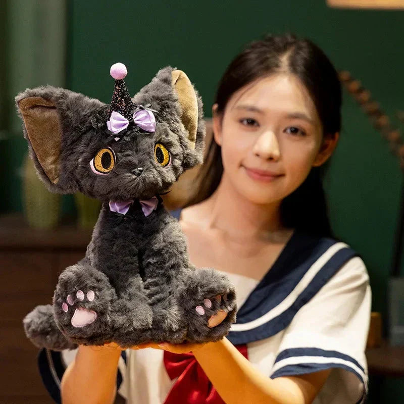 Maliben | Halloween Black Witch Cat Plushies