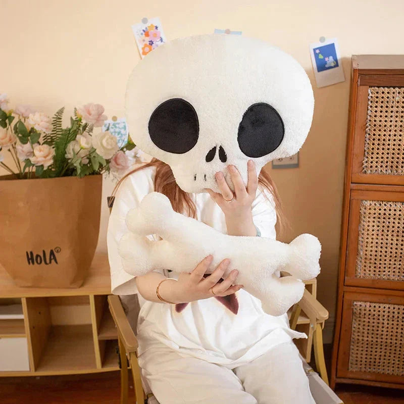 Maliben | Halloween Pumpkin Mummy Skull Bone Plushies