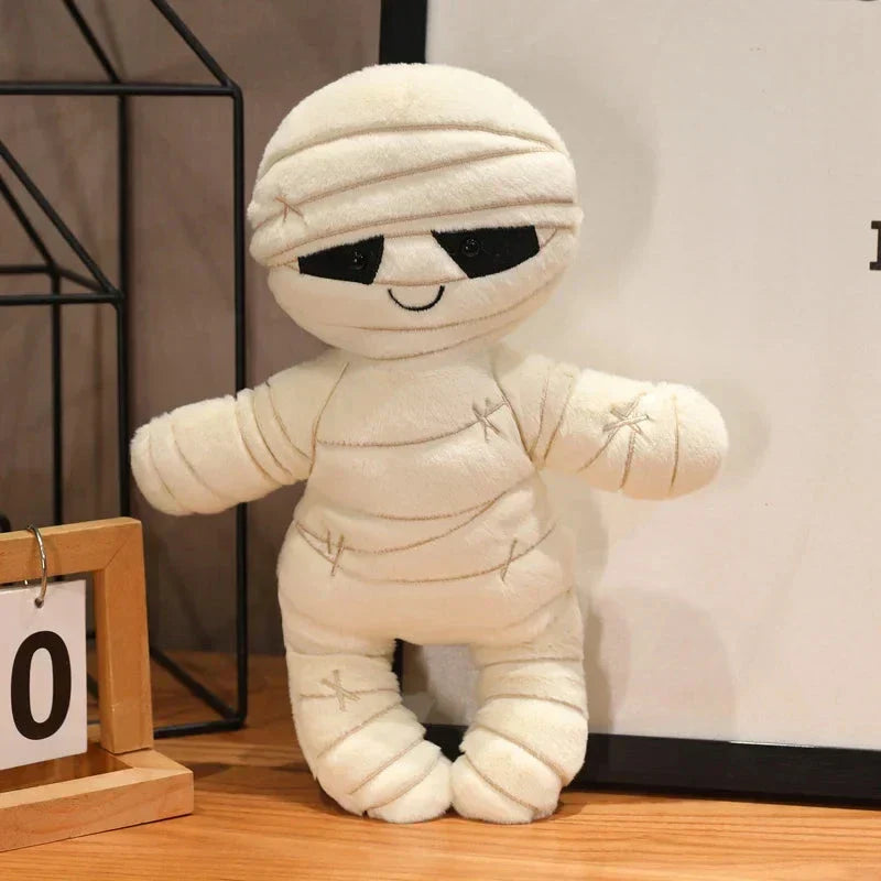 Maliben | Halloween Pumpkin Mummy Skull Bone Plushies