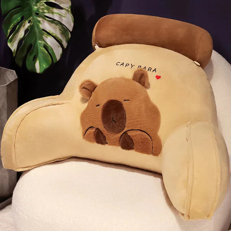 Maliben | Huge Capybara Cushion Plush Backrest Seat