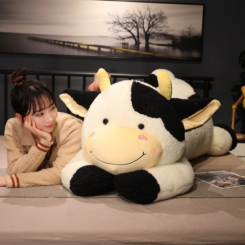 Maliben | Huge Fluffy Lovely Milk Cow Plushies