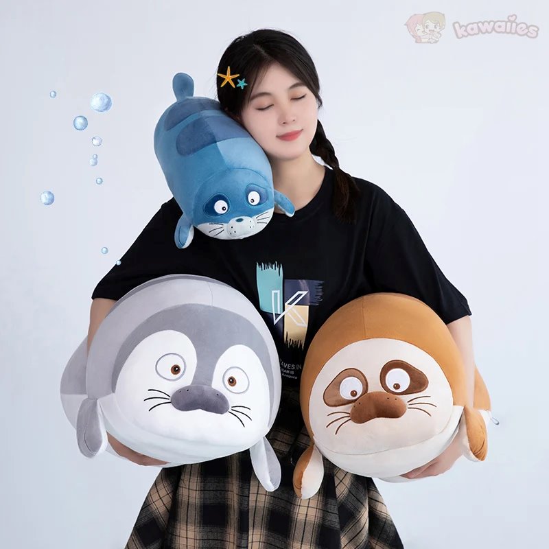 Maliben | Huge Sleeping Buddies Seal Plushies
