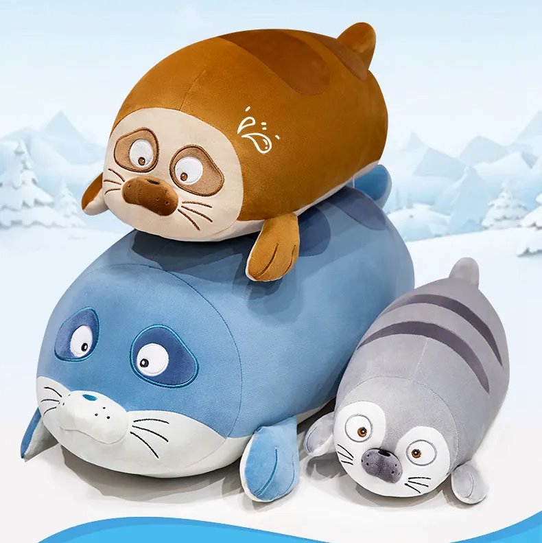 Maliben | Huge Sleeping Buddies Seal Plushies