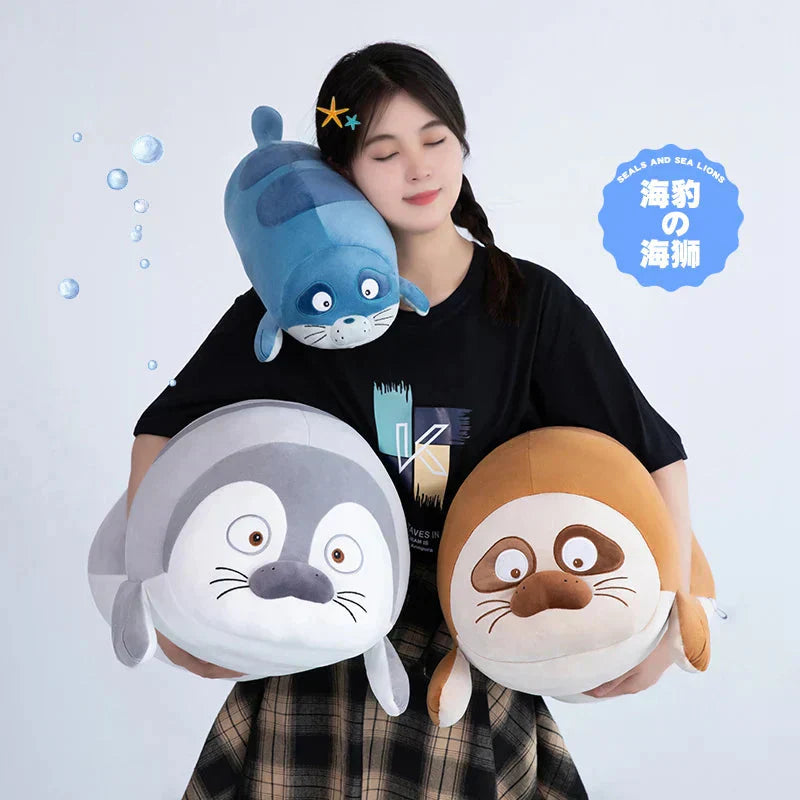 Maliben | Huge Sleeping Buddies Seal Plushies