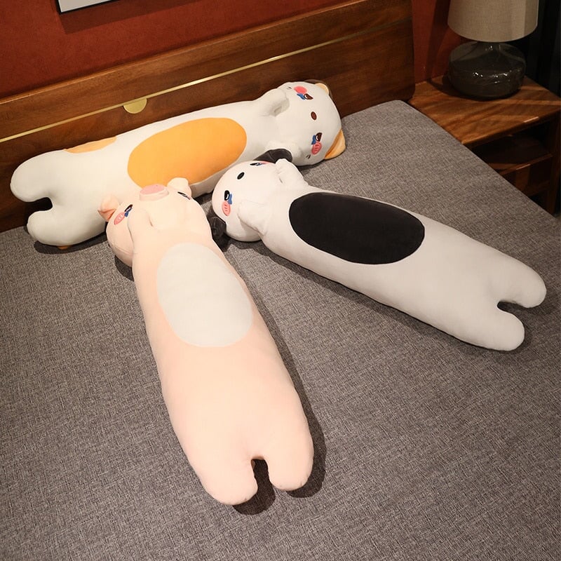 Maliben | Kawaii 100cm Long Snuggly Dog Cat Pig Plushie Collection