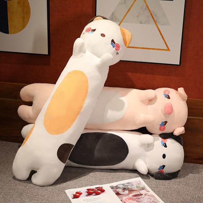 Maliben | Kawaii 100cm Long Snuggly Dog Cat Pig Plushie Collection