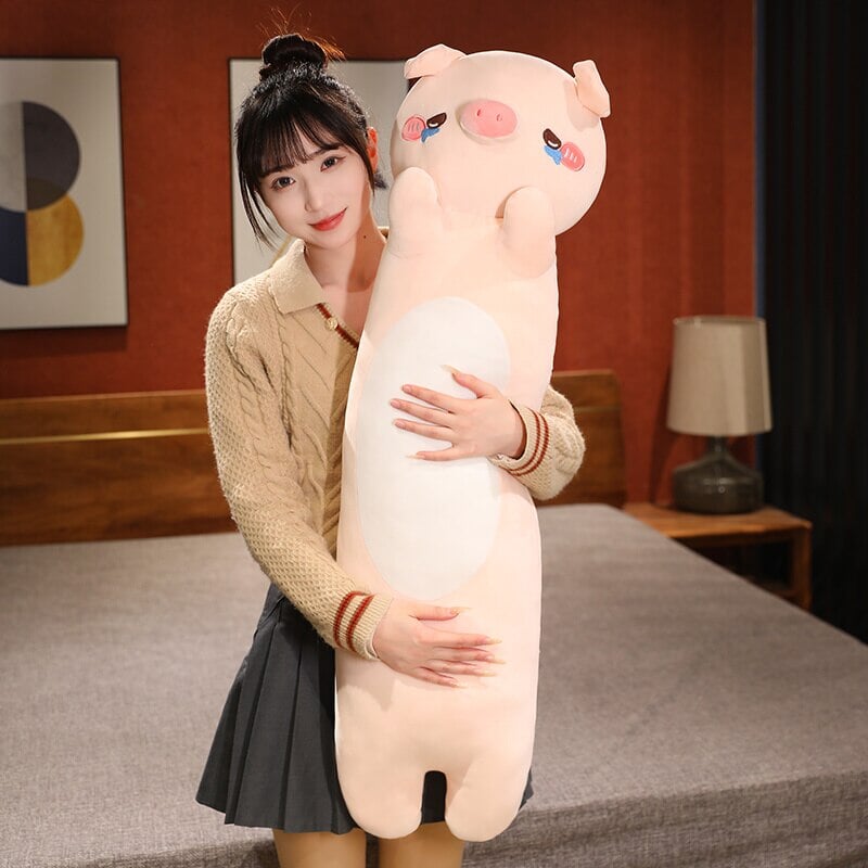 Maliben | Kawaii 100cm Long Snuggly Dog Cat Pig Plushie Collection