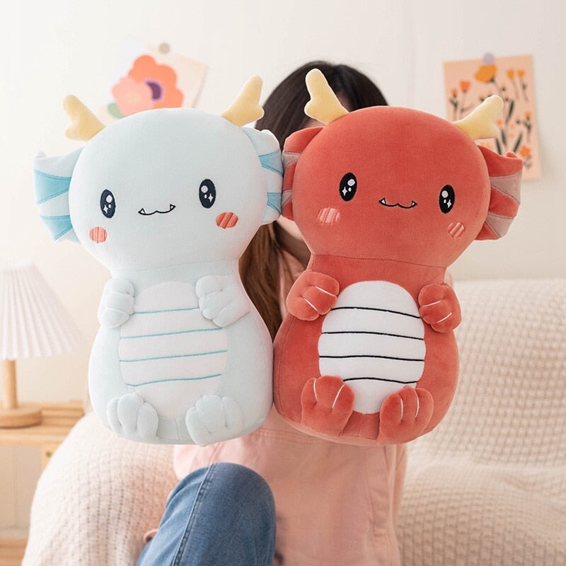 Maliben | Kawaii Axolotl Dragon Plush