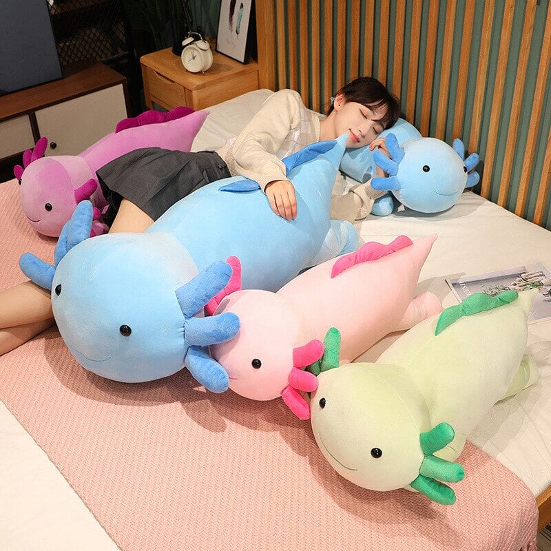 Maliben | Kawaii Axolotl Salamander Plushie Family
