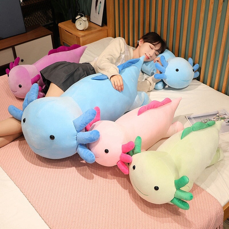 Maliben | Kawaii Axolotl Salamander Plushie Family
