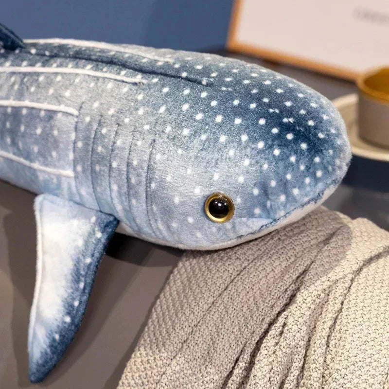 Maliben | Kawaii Blue Whale Shark Soft Toy Plushie