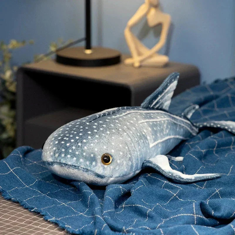 Maliben | Kawaii Blue Whale Shark Soft Toy Plushie