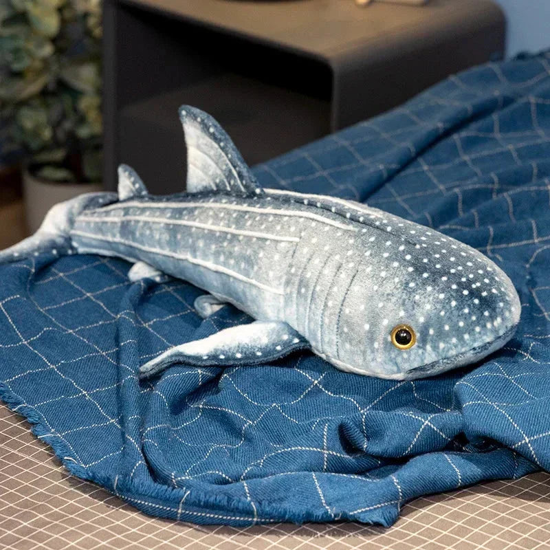 Maliben | Kawaii Blue Whale Shark Soft Toy Plushie