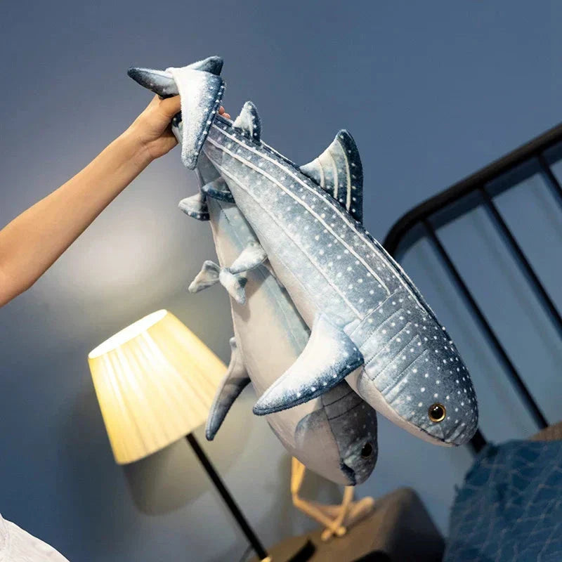 Maliben | Kawaii Blue Whale Shark Soft Toy Plushie
