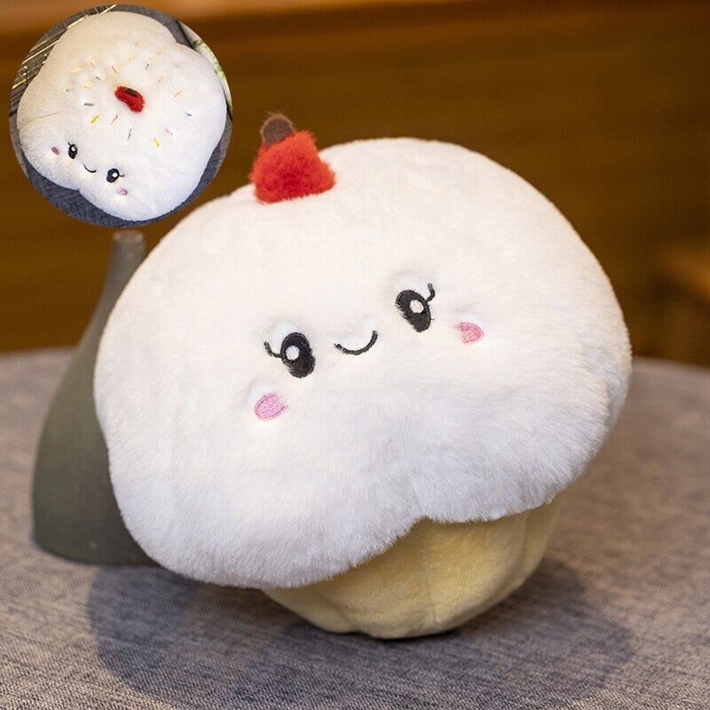 Maliben | Kawaii Cake Plushie Strawberry Fruit Muffin Bakery Plushies