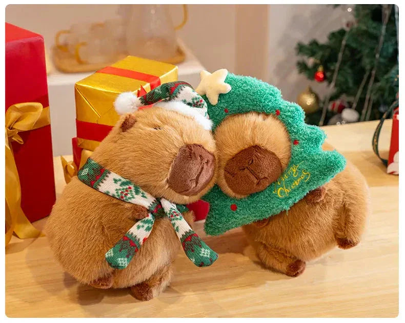 Maliben | Kawaii Capybara Christmas-Themed Plushies