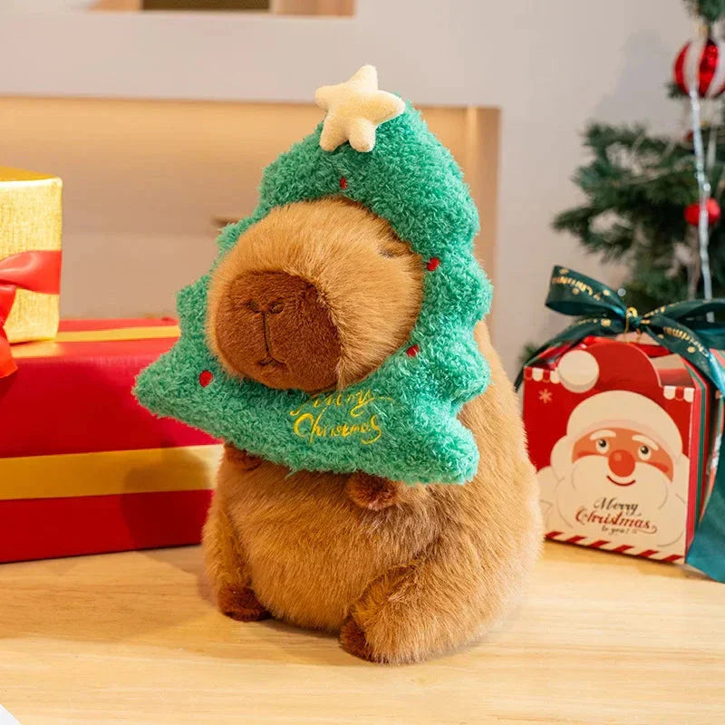 Maliben | Kawaii Capybara Christmas-Themed Plushies