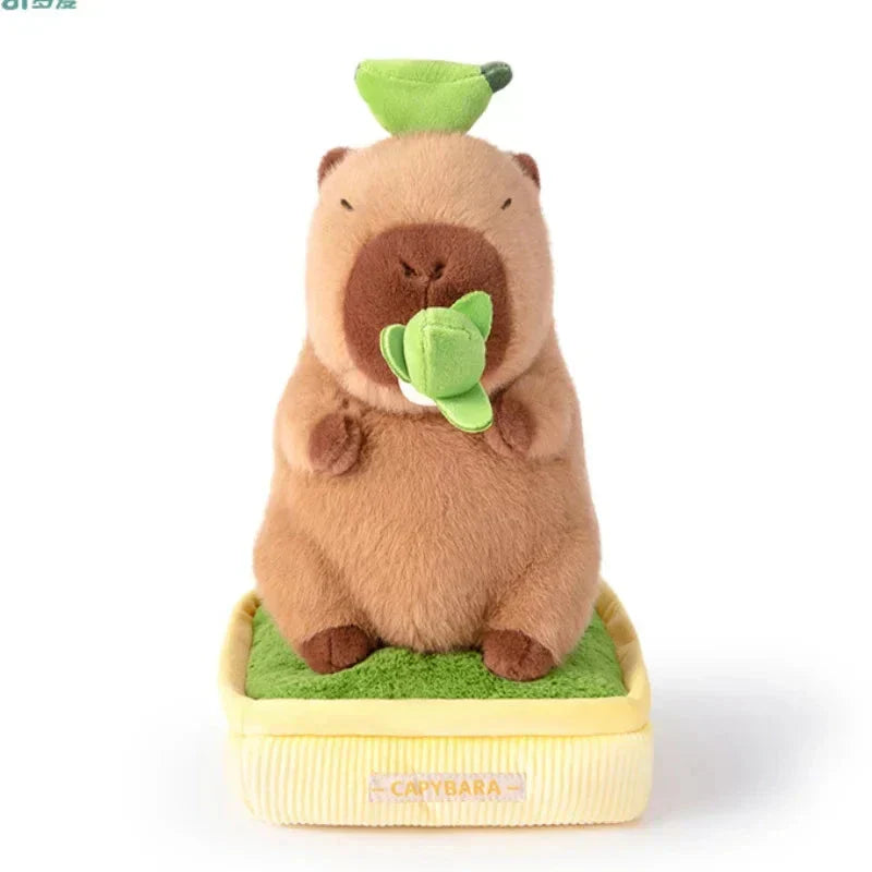 Maliben | Kawaii Capybara Plant Pot Plushie