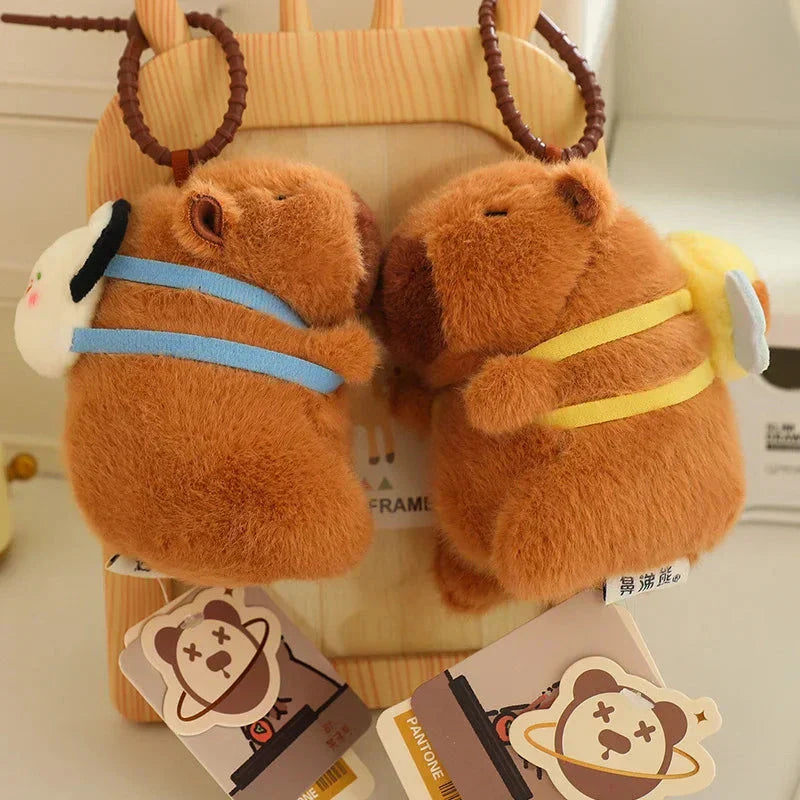 Maliben | Kawaii Capybara With Backpack Plush Collection