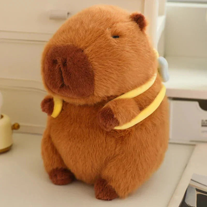 Maliben | Kawaii Capybara With Backpack Plush Collection