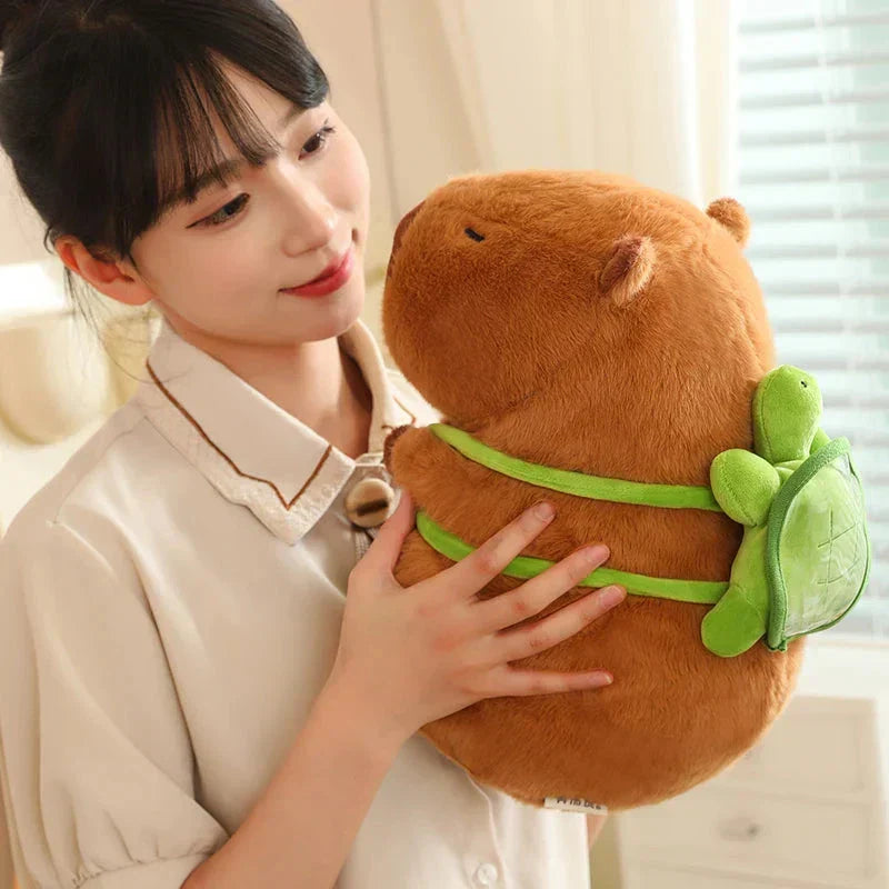 Maliben | Kawaii Capybara With Backpack Plush Collection