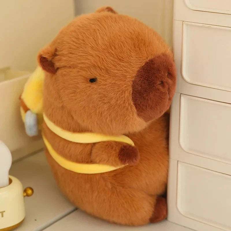 Maliben | Kawaii Capybara With Backpack Plush Collection