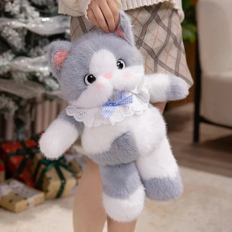 Maliben | Kawaii Cat Plush Family with Collar