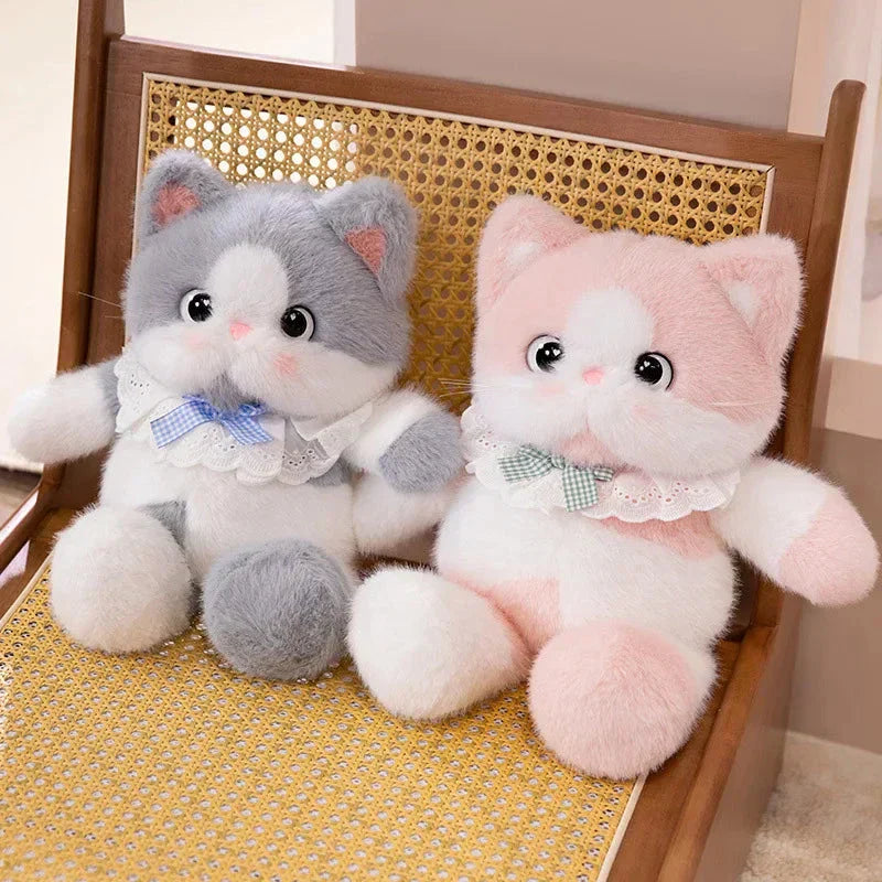 Maliben | Kawaii Cat Plush Family with Collar
