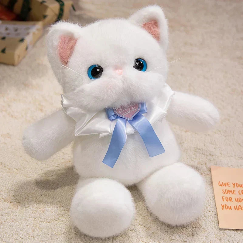 Maliben | Kawaii Cat Plush Family with Collar