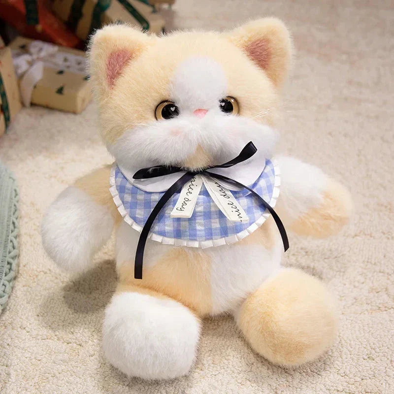 Maliben | Kawaii Cat Plush Family with Collar