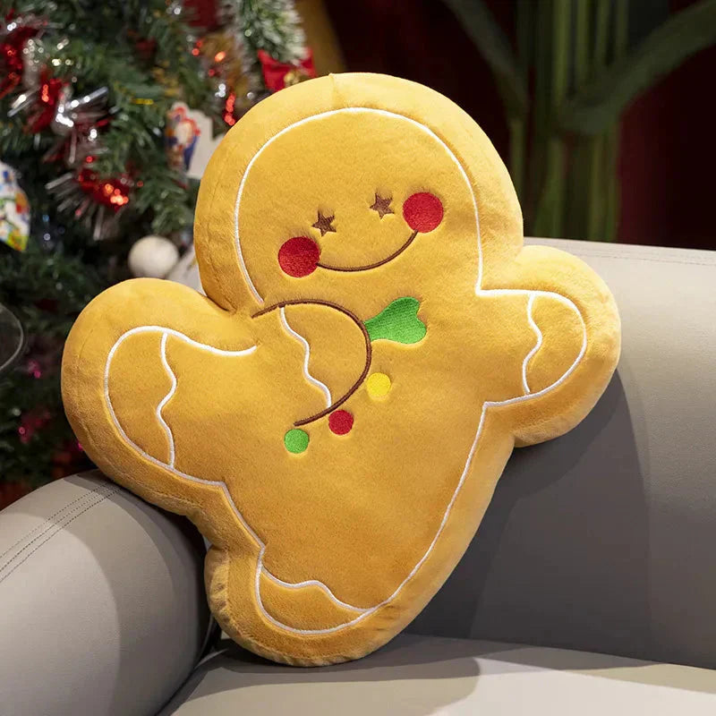 Maliben | Kawaii Christmas Snow Man Gingerbread Man Plushies