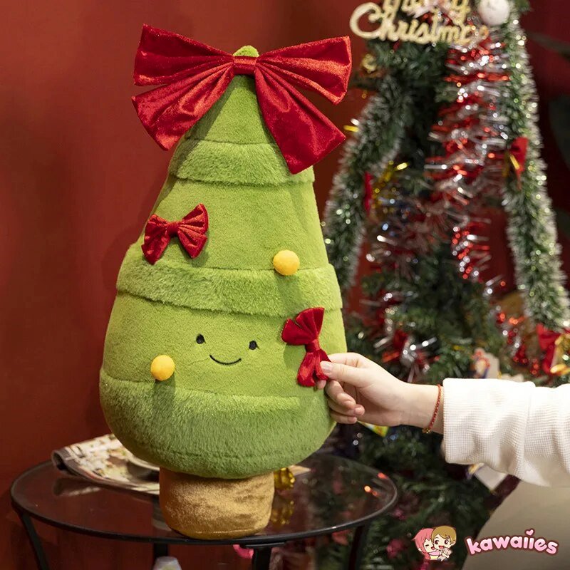 Maliben | Kawaii Christmas Tree Wreath Door Ring Plushies