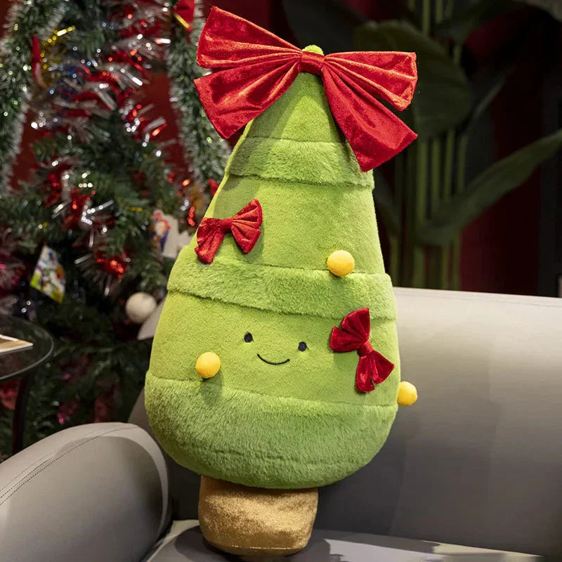 Maliben | Kawaii Christmas Tree Wreath Door Ring Plushies