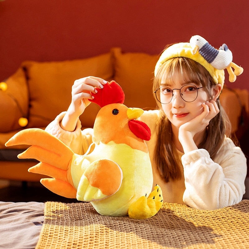 Maliben | Kawaii Chubby Chicken Plushie Family