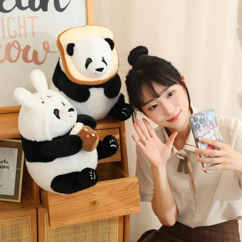 Maliben | Kawaii Chunky Panda Plushie Crew