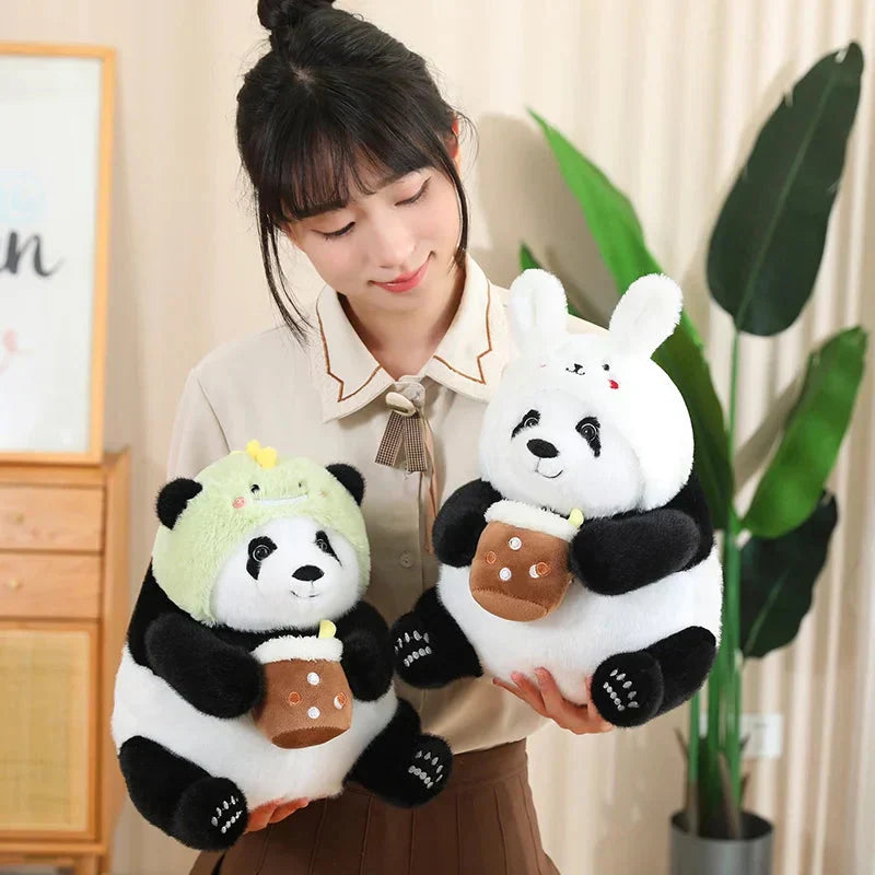Maliben | Kawaii Chunky Panda Plushie Crew